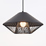 Moderne hanglamp Aiva - zwart