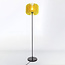 Vloerlamp Lenthe - geel PET-vilt