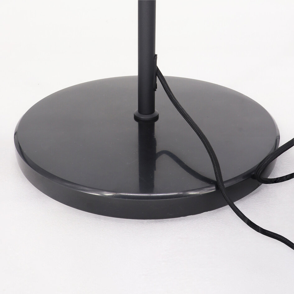 Vloerlamp Lenthe - geel PET-vilt