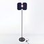 Vloerlamp Lenthe - marineblauw PET-vilt