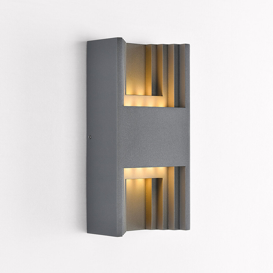 Zwarte buiten wandlamp Benjamin