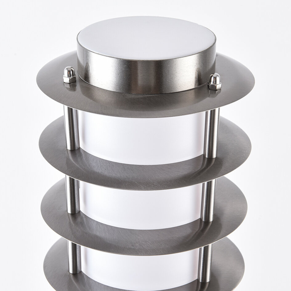 Staande RVS buitenlamp  Silvio, 50 cm