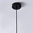 1-lichts hanglamp Trinidad - amber glas grote kap