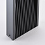 Staande buitenlamp Andrew met geribbeld design 40 cm