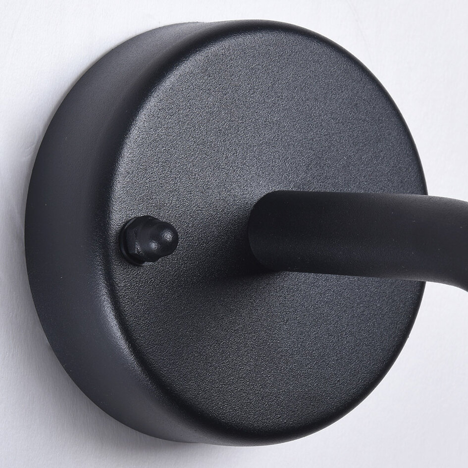 RVS landelijke buitenlamp Davide - zwart