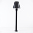 Moderne staande buitenlamp Bruno - 80 cm zwart