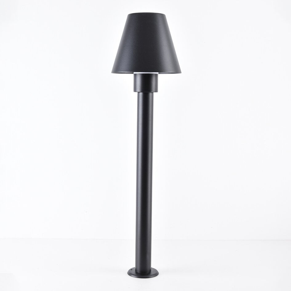 Moderne buitenlamp Bruno zwart, 80 cm