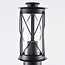Landelijke RVS buitenlamp Lucia - 40 cm zwart