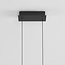 Design hanglamp Leia met 3 staps dim - zwart met licht hout