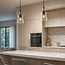 1-lichts hanglamp Trinidad - transparant glas