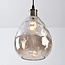 Hanglamp Verona - cognac glas druppelvormige bol