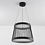 Hanglamp Kae incl. geïntegreerde 3-staps dimbare LED - zwart decoratief koord