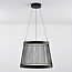 Dimbare design hanglamp Kae - zwart