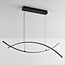Hanglamp Arche - zwart met 3-staps dimbare LED