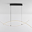 Hanglamp Arche - zwart met 3-staps dimbare LED