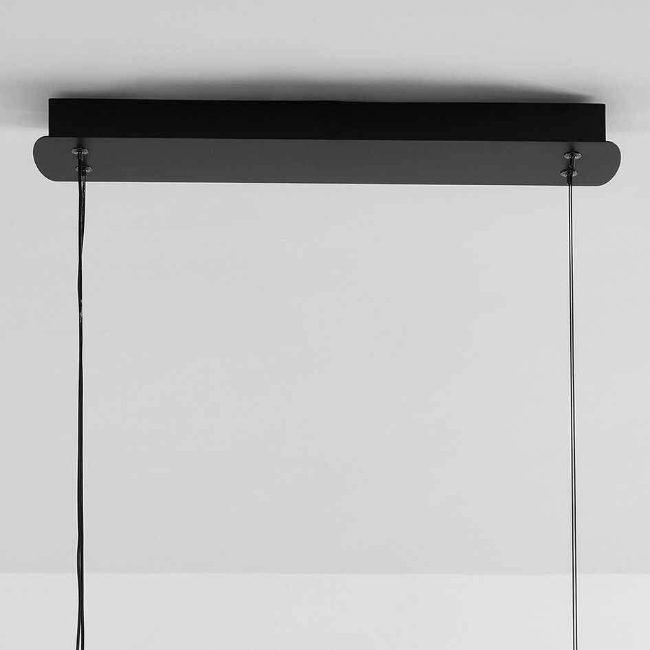 Hanglamp Arche - zwart met 3-staps dimbare LED