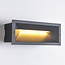 Inbouw buitenwandlamp Aston - met geïntegreerde LED