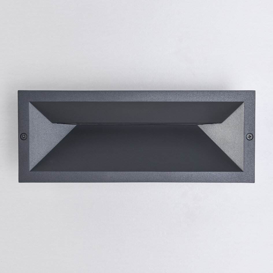 Inbouw buitenwandlamp Aston - met geïntegreerde LED