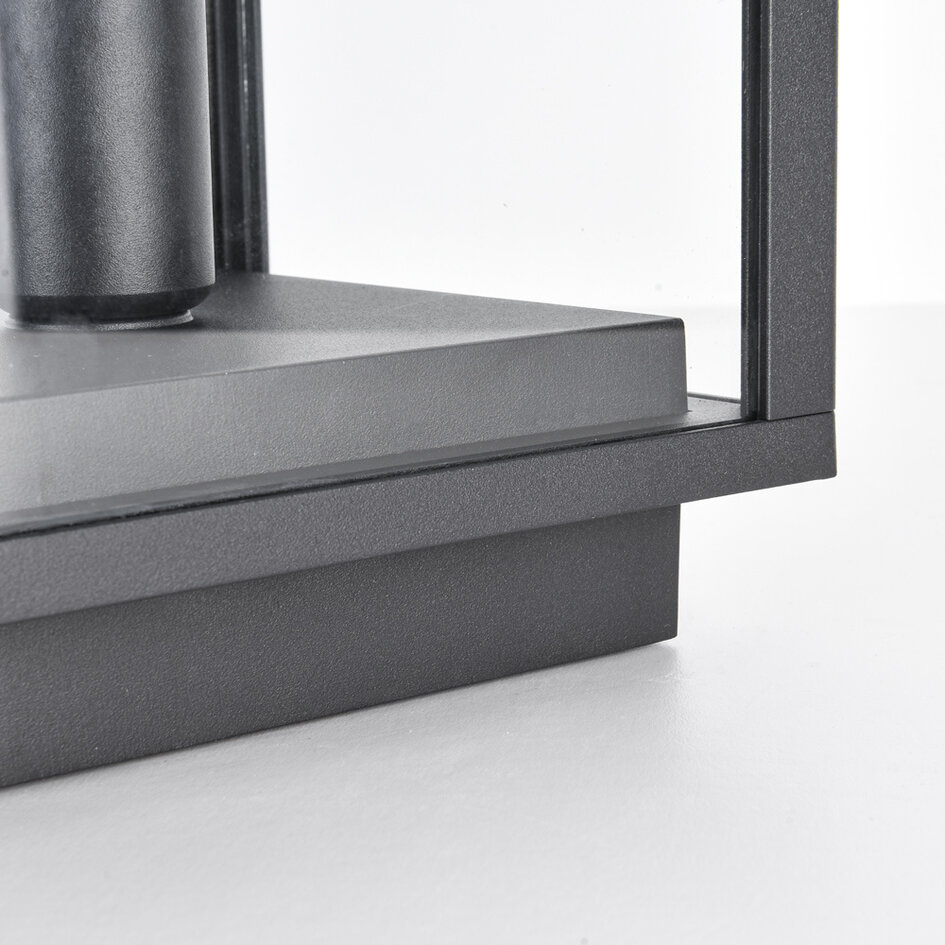 Industriële buiten tafellamp Sem - zwart