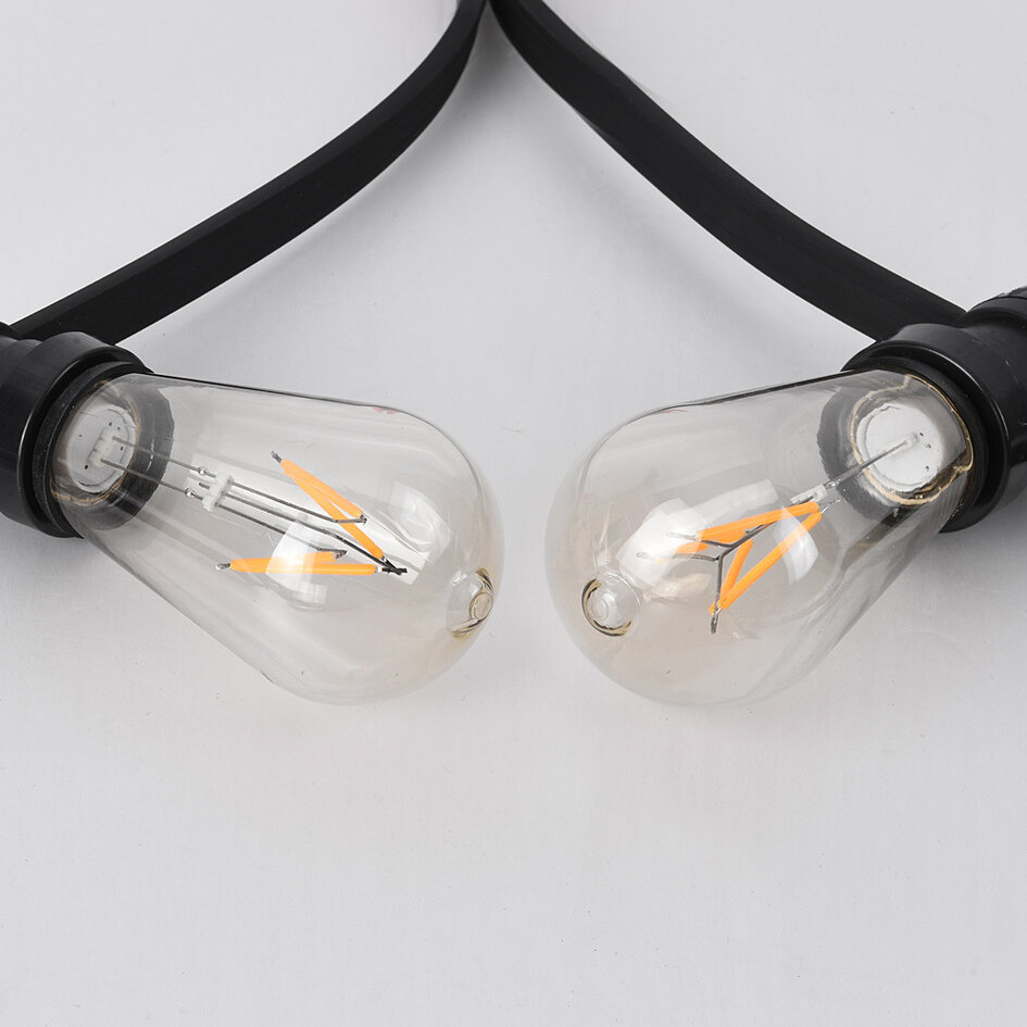 3,5W dimbare filament lamp Ø60