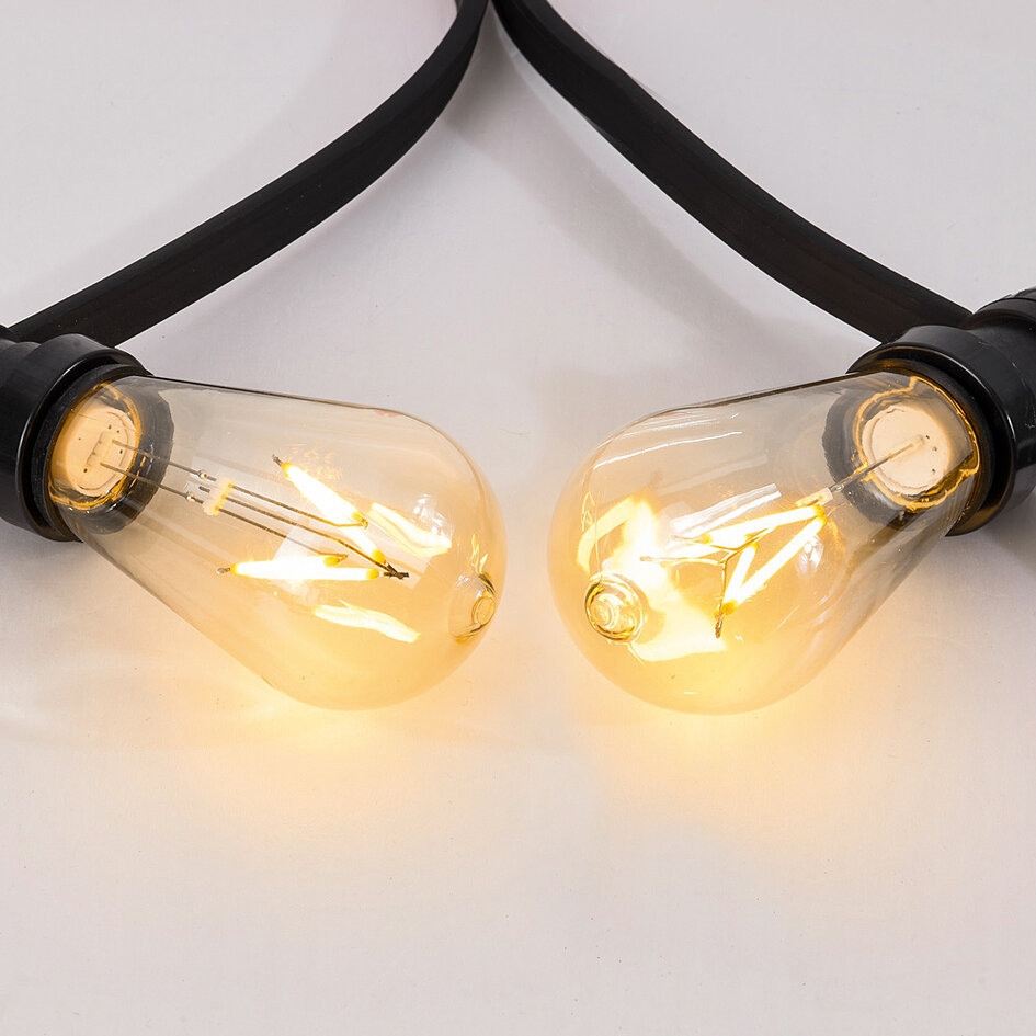 3,5W dimbare filament lamp Ø60