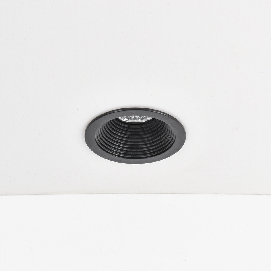 Inbouwspot Ilva met ribbel design
