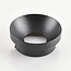 9W inbouwspot Meya met ring 1 - zwart