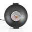 9W inbouwspot Meya met ring 1 in zwart