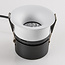 9W inbouwspot Meya met ring 2 in wit