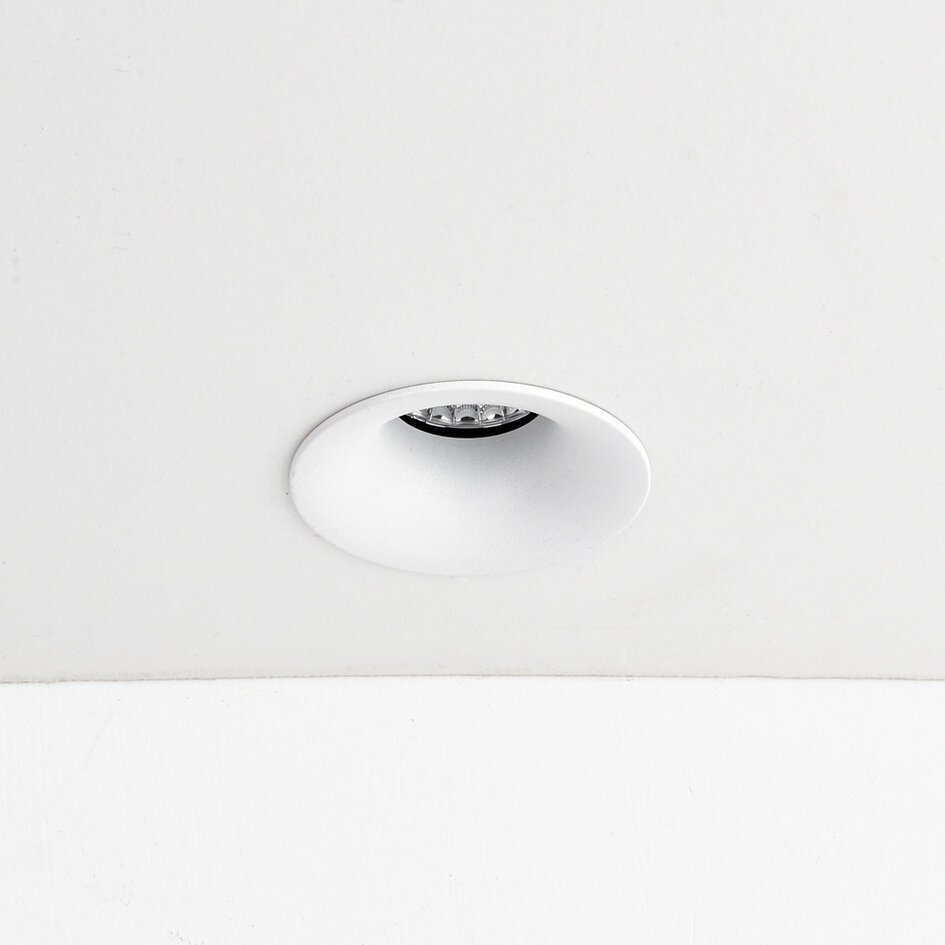 9W inbouwspot Meya met ring 2 in wit