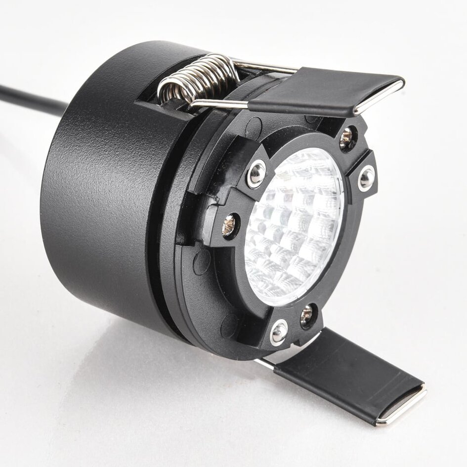 Inbouwspot Meya 9W met ring 2 - donkergrijs