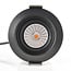 9W inbouwspot Meya met ring 4 in zwart