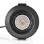 9W inbouwspot Meya met ring 4 - zwart