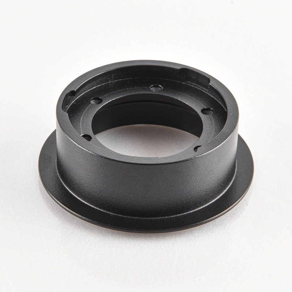 9W inbouwspot Meya met ring 4 in zwart