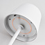 Oplaadbare staande lamp Jytte in wit - dimbaar