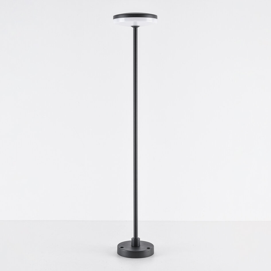 Staande buitenlamp met  grondpin, 80 cm - Svala