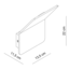 Dimbare wandlamp Lucy