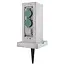 Smart Wifi 4-voudig buitenstopcontact IP44 - steenlook