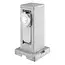 2-voudig buitenstopcontact IP44 met timer - steenlook