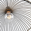 Minimalistische hanglamp van zwart metaal - Ravi