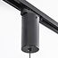 7W railspot 1-fase Omri met dimbare LEDs - zwart