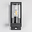 Buitenwandlamp Judy met bewegingssensor - zwart