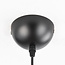 Moderne ronde hanglamp Goldy in zwart met goud
