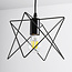 Industriële hanglamp zwart metaal – Star