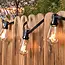 Prikkabel set met 3,5W filament lampen Ø60 mm dimbaar