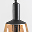 1-lichts hanglamp Mala - bolvormig glas