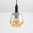 1-lichts hanglamp Mala - bolvormig glas
