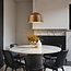 Hanglamp New York - bronskleur met goudkleurige binnenzijde
