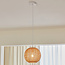 Boho houten hanglamp Madera - rond