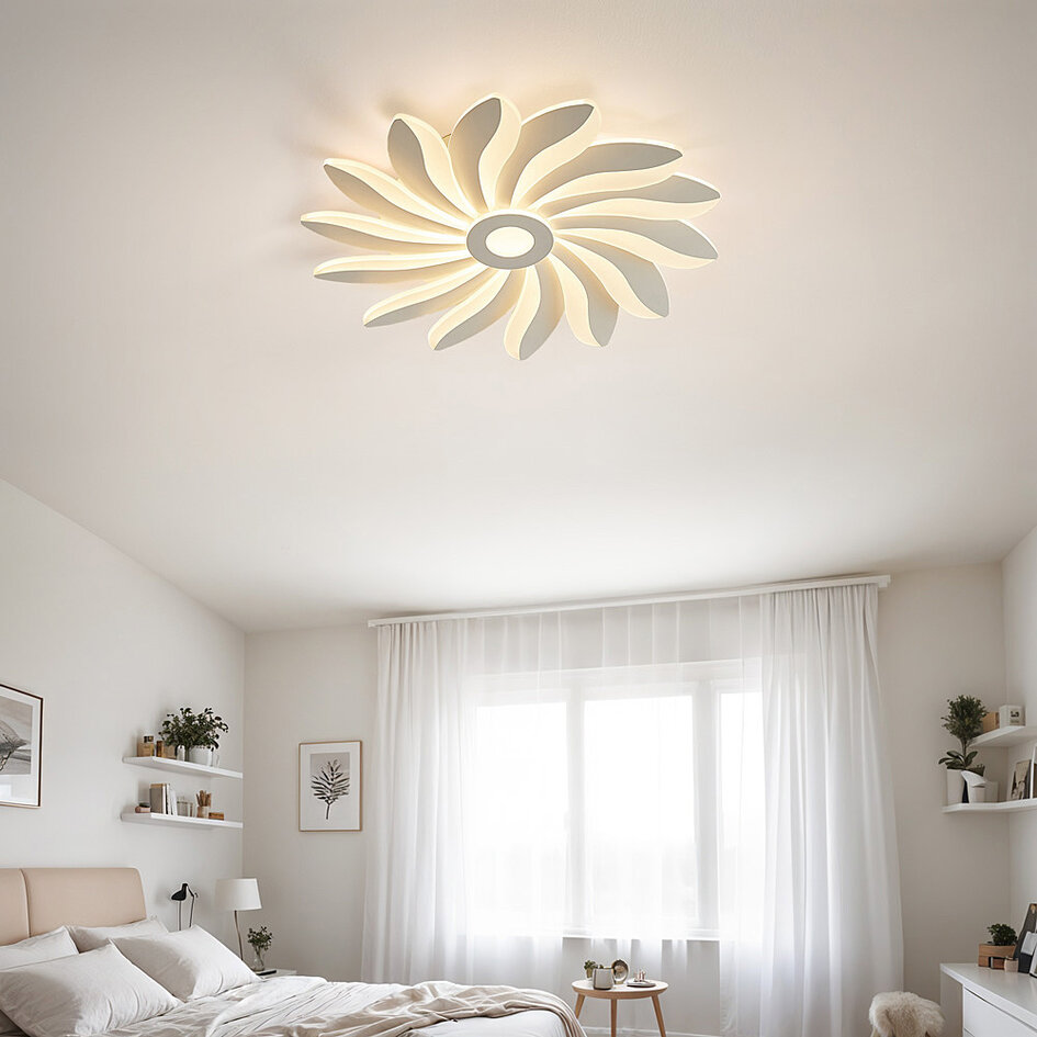 Plafondlamp bloem design met aanpasbare kleurtemperatuur - Anchusa